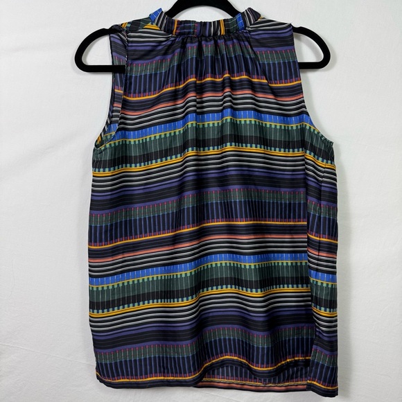 LOFT Multicolor Sleeveless Blouse Women’s Size M - Picture 1 of 7